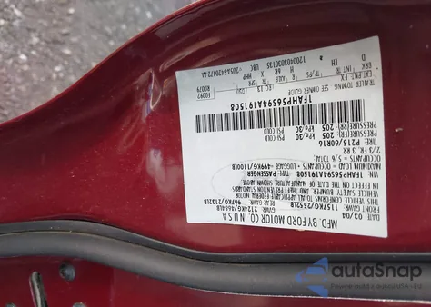 2004 Ford Taurus Sel из США, поврежденный, VIN 1FAHP56S94A191508